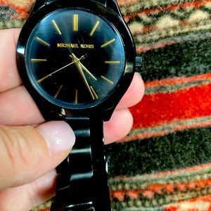 Black Michael Kors woman’s watch